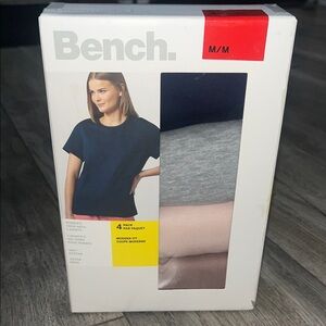4 pack Bench Women's T-Shirt Set - Dark Blue, Light Gray, Soft Pink and Mauve